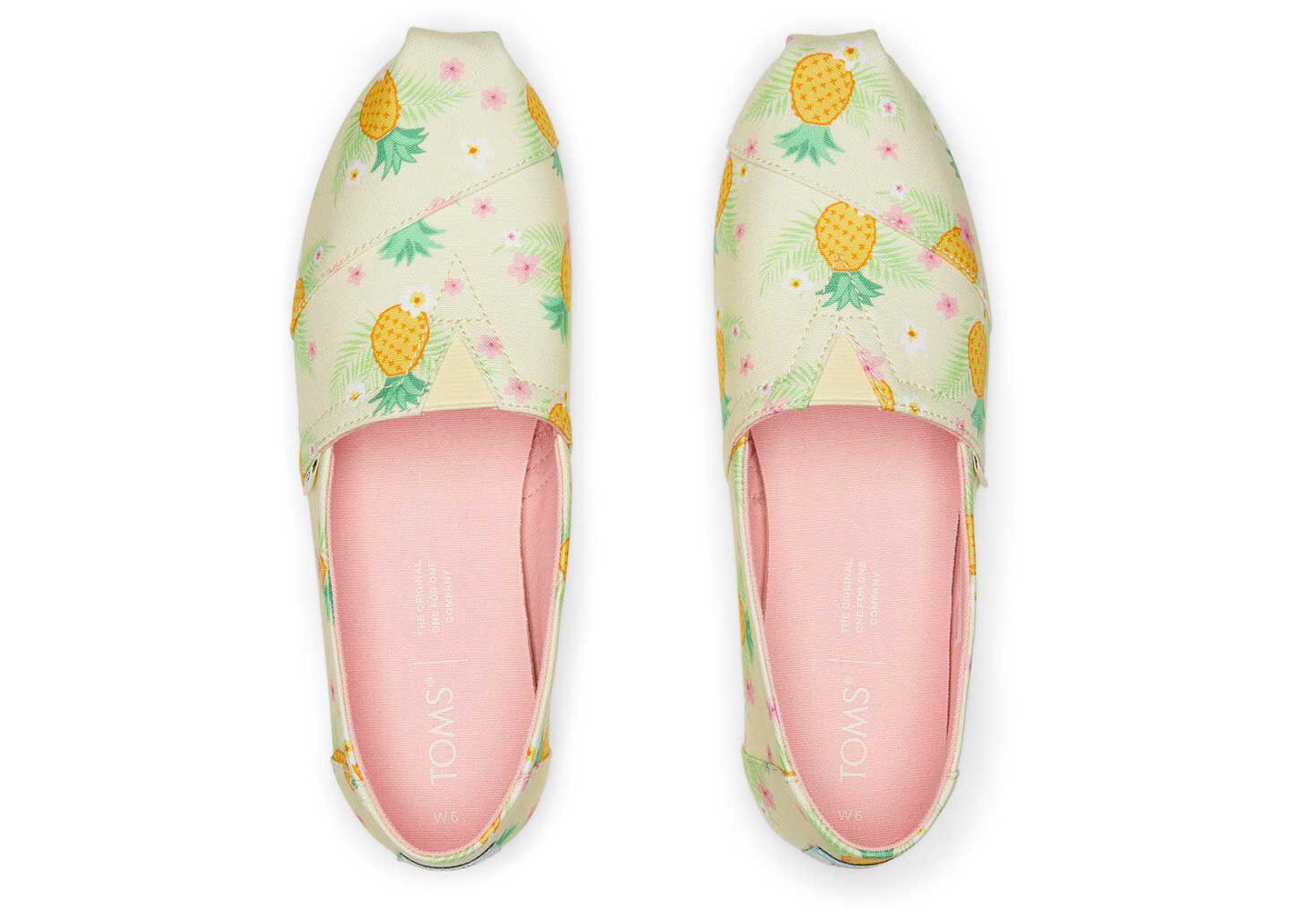 Toms Alpargata Pineapple Paradise Espadrille Multicolor - Womens - 69510-AJMG